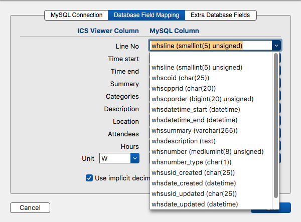 ics-viewer-02c-prefs-mysql-registered